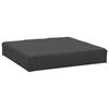 vidaXL Pallet Cushions 3 pcs Black Oxford Fabric
