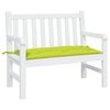 vidaXL Garden Bench Cushion Bright Green 100x50x7 cm Oxford Fabric