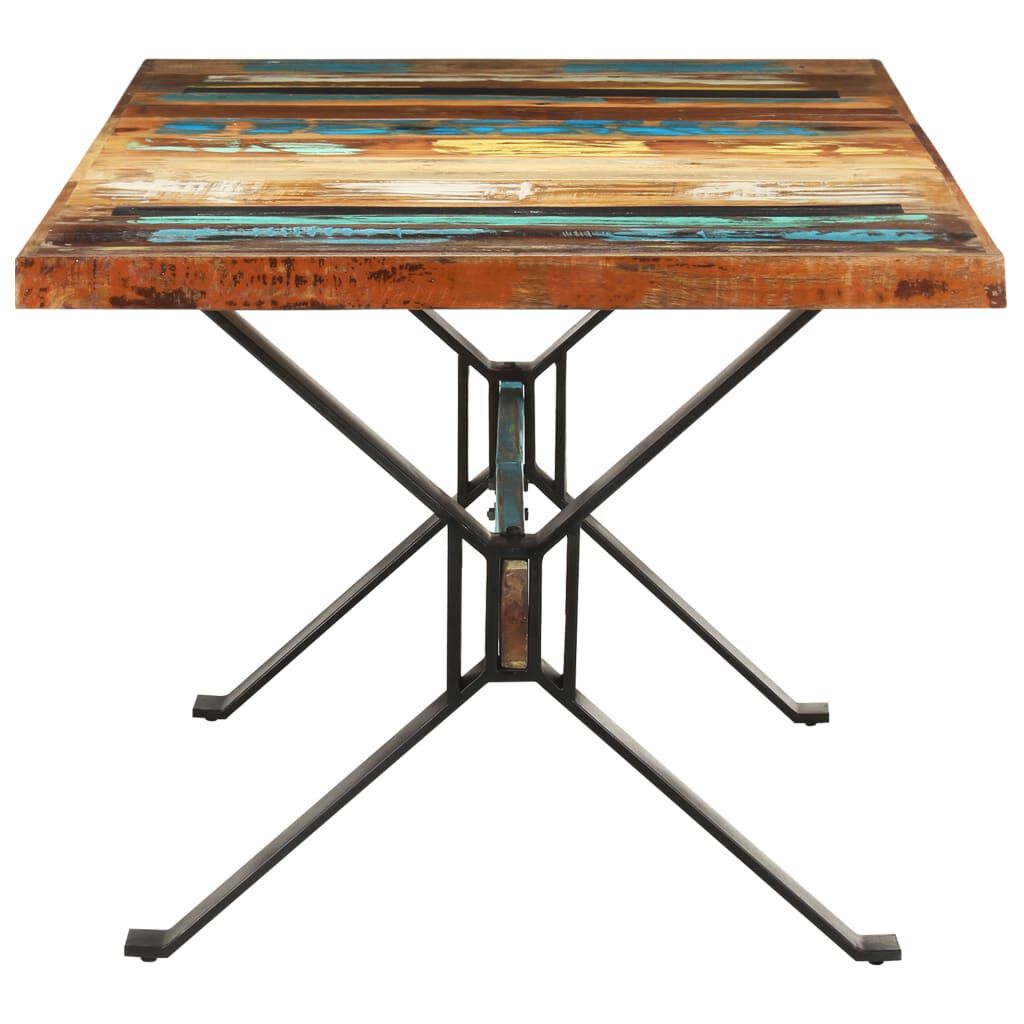 vidaXL Dining Table 180x90x76 cm Solid Reclaimed Wood
