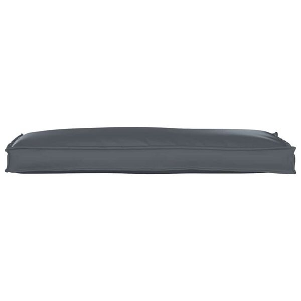 vidaXL Cushion Anthracite 110 x 40 x 8 cm Oxford Fabric