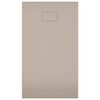 vidaXL Shower Base Tray SMC Brown 120x70 cm