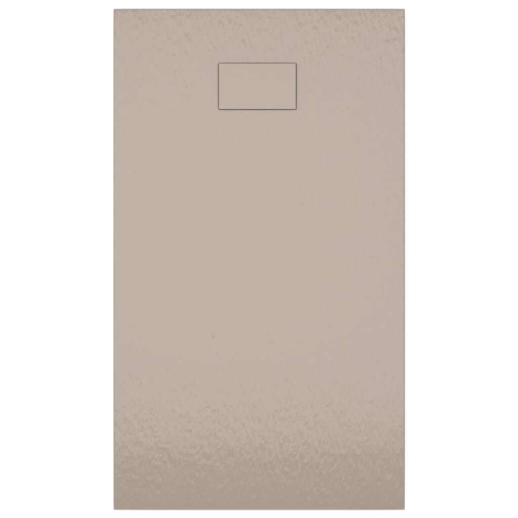 vidaXL Shower Base Tray SMC Brown 120x70 cm