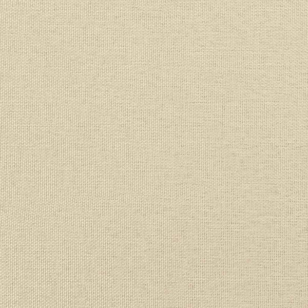 vidaXL Electric Massage Recliner Chair Cream Fabric