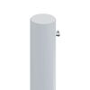 vidaXL Retractable Side Awning Cream 100x1000 cm