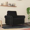 vidaXL Sofa Chair Black 60 cm Velvet