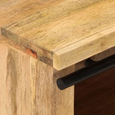 vidaXL TV Cabinet 90x35x40 cm Solid Mango Wood