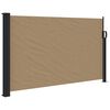 vidaXL Retractable Side Awning Taupe 117x300 cm