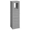 vidaXL Gabion Basket Post 50x50x180 cm Iron