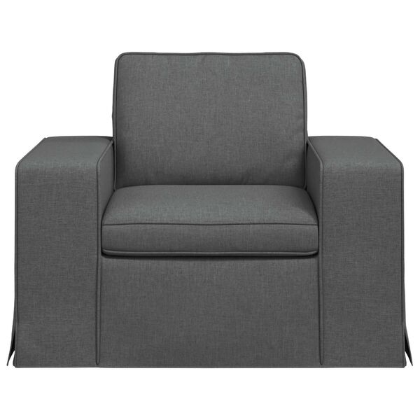 vidaXL Sofa Dark Grey 103 x 80 x 82 cm Fabric