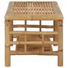 vidaXL 4 Piece Garden Lounge Set with Cushions Bamboo