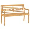 vidaXL 4 Piece Garden Lounge Set with Cushions Solid Teak Wood