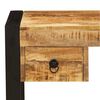 vidaXL Desk with 2 Drawers 110x50x77 cm Solid Mango Wood