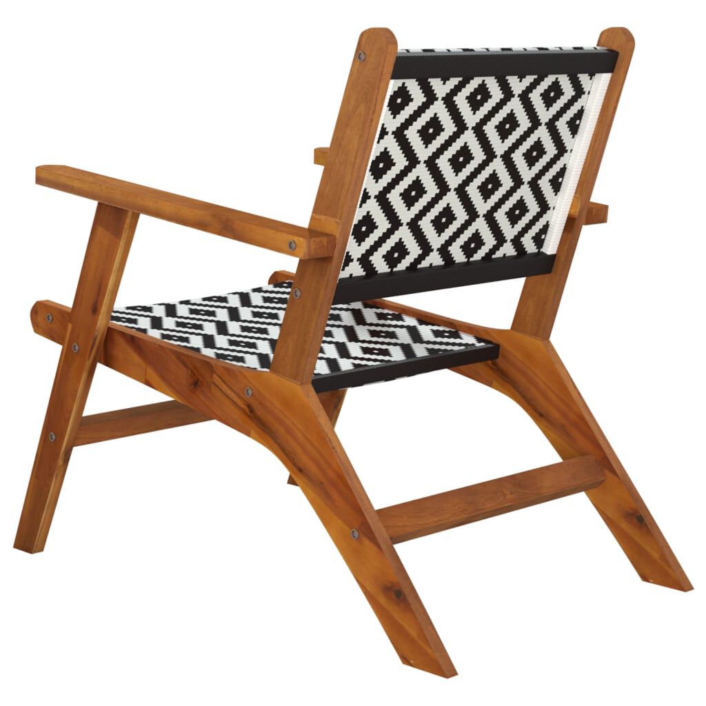 vidaXL Garden Chairs 2 pcs Solid Acacia Wood