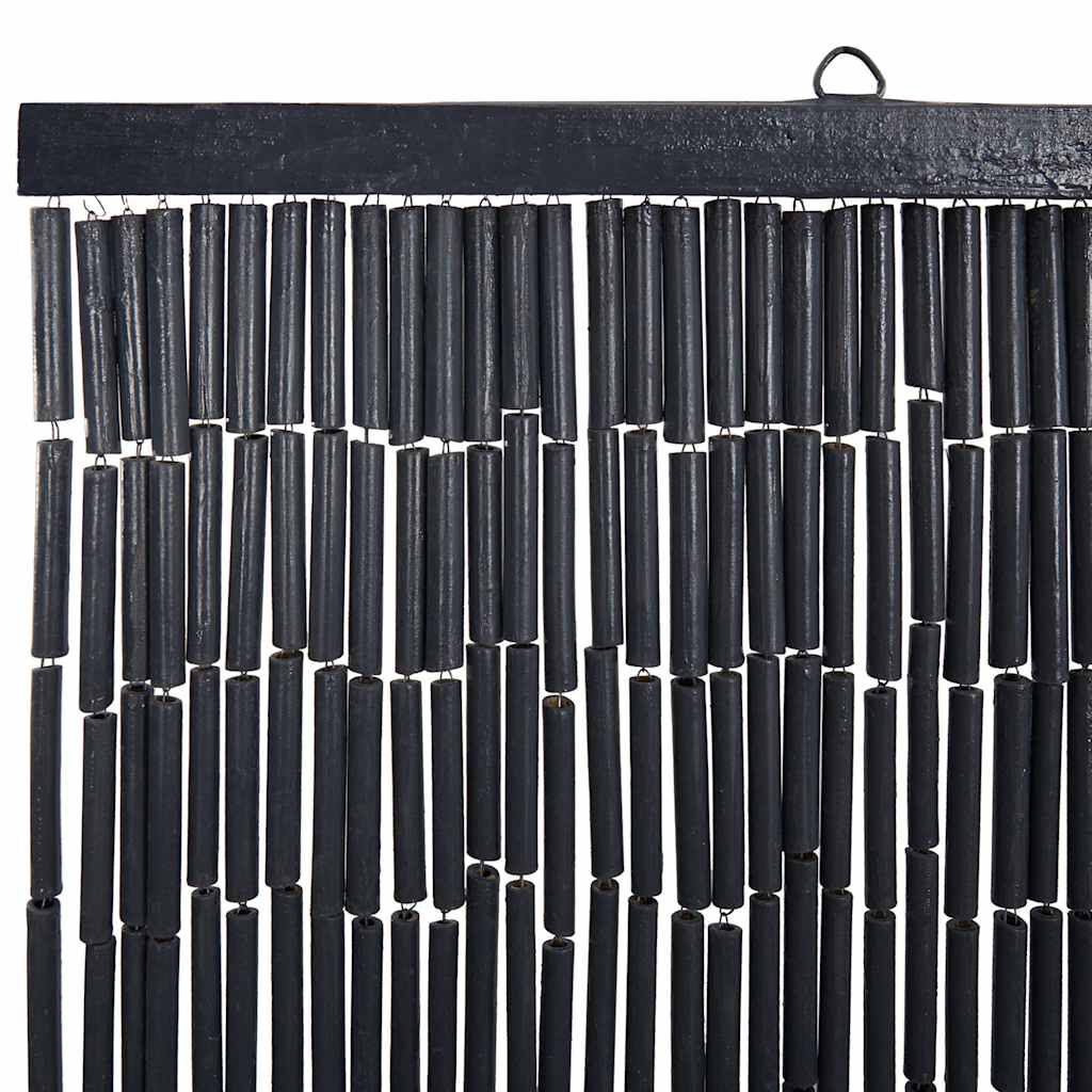 vidaXL Insect Door Curtain Dark Grey 90x220 cm Bamboo
