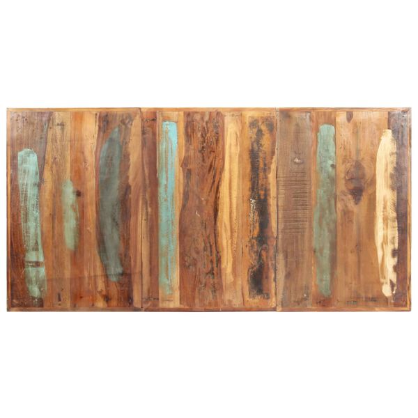vidaXL Dining Table 180x90x76 cm Solid Reclaimed Wood