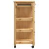 vidaXL Kitchen Trolley MONZA 84x40x88.5 cm Solid Wood Pine