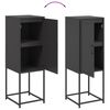 vidaXL Highboard Black 36x39x107 cm Steel