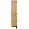vidaXL Bathroom Cabinet 38x33x160 cm Solid Wood Mango