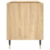 vidaXL Record Cabinet Sonoma Oak 85x38x48 cm Engineered Wood