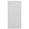 vidaXL Locker Cabinets 5 pcs Light Grey and Red 90x45x92.5 cm Steel