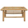 vidaXL Garden Table 65x55x30 cm Bamboo