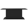 vidaXL Coffee Table Black 102x55.5x40 cm Engineered Wood