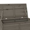vidaXL Outdoor Cushion Box Anthracite 100x50x56 cm Solid Wood Fir