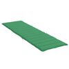 vidaXL Sun Lounger Cushion Green 200x50x3cm Oxford Fabric