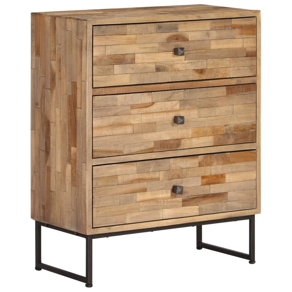 vidaXL Sideboard Reclaimed Teak Wood 60x30x75 cm