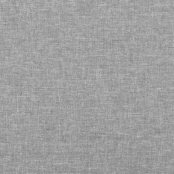 vidaXL Bed Frame without Mattress Light Grey 100x203 cm Twin XL Fabric
