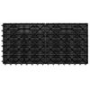 vidaXL Decking Tiles 6 pcs WPC 60x30 cm 1.08 m² Black