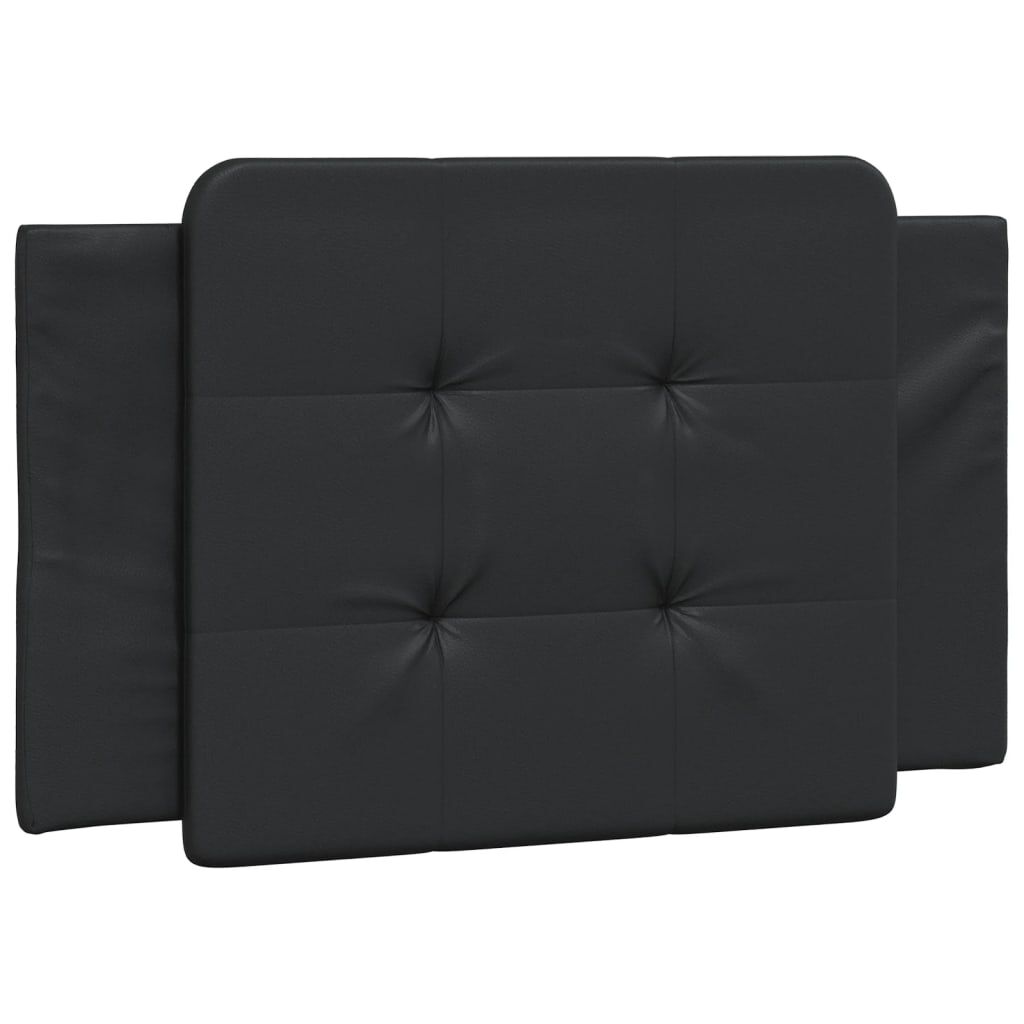 vidaXL Bed Frame without Mattress Black 100x190 cm Faux Leather