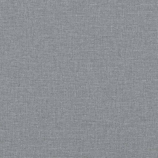 vidaXL Throw Pillows 2 pcs Light Grey Ø15x50 cm Fabric