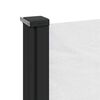vidaXL Retractable Side Awning White 220x500 cm