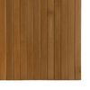 vidaXL Room Divider Brown Width 250 cm Height 165 cm Bamboo