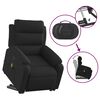 vidaXL Electric Stand up Massage Recliner Chair Black Fabric