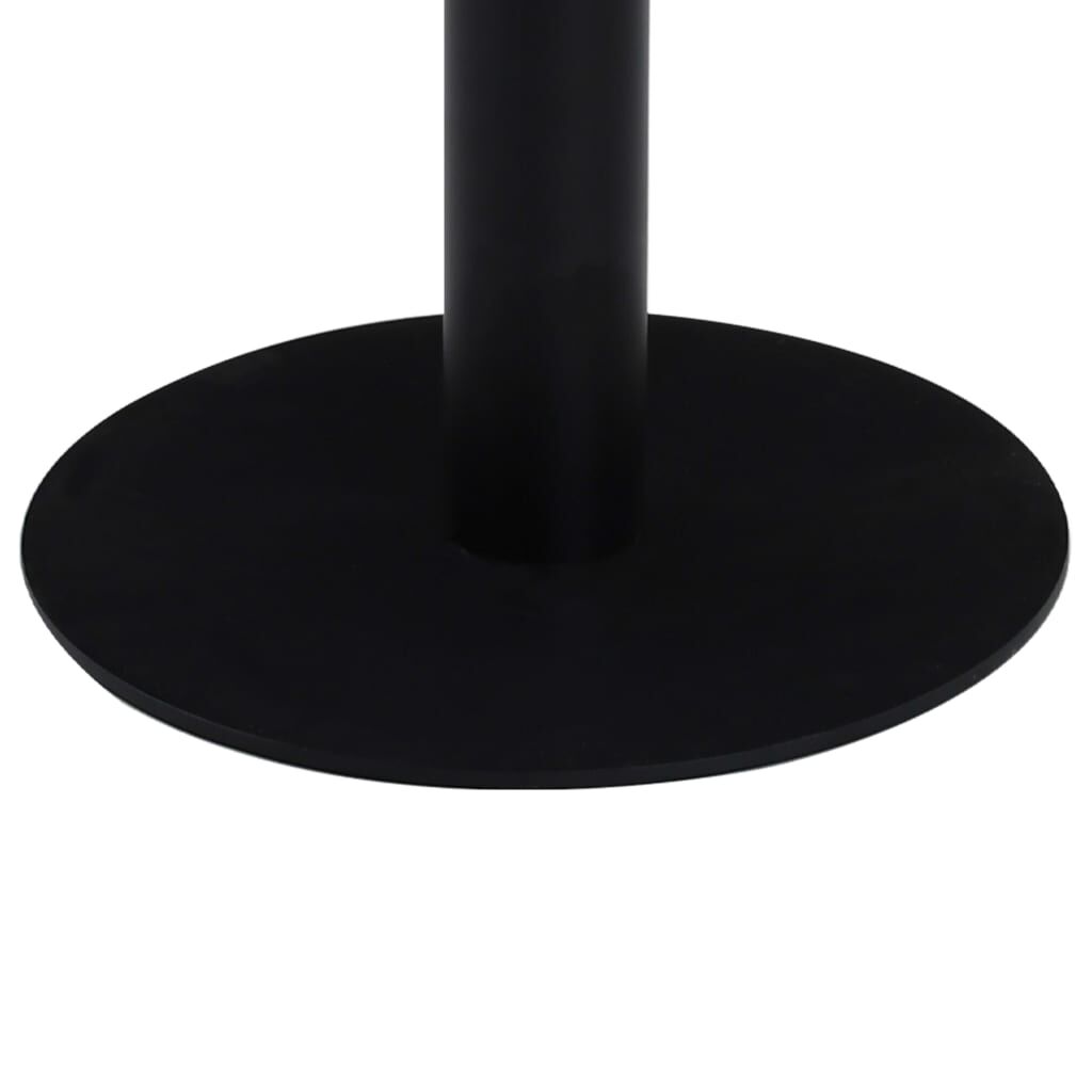 vidaXL Bistro Table Light Brown 60 cm MDF