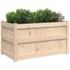 vidaXL Garden Planters 2 pcs Solid Wood Pine