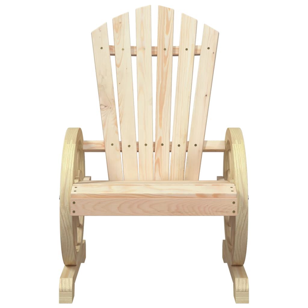 vidaXL 3 Piece Garden Lounge Set Solid Wood Fir