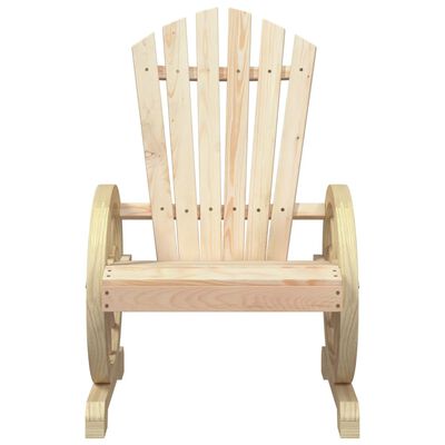 vidaXL 3 Piece Garden Lounge Set Solid Wood Fir
