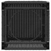 vidaXL Propane Tank Cover Table Black 40x40x60 cm Poly Rattan