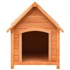 vidaXL Dog House Solid Pine & Fir Wood 72x85x82 cm