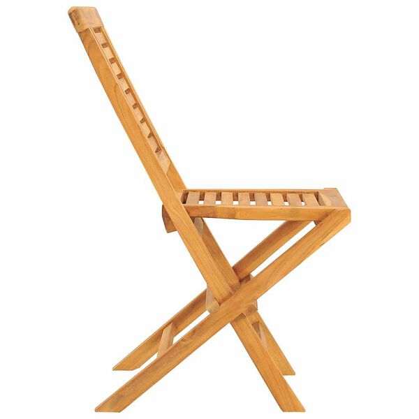 vidaXL Folding Garden Chairs 6 pcs 47x63x90 cm Solid Wood Teak