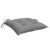 vidaXL Chair Cushions 4 pcs Grey 40x40x7 cm Oxford Fabric