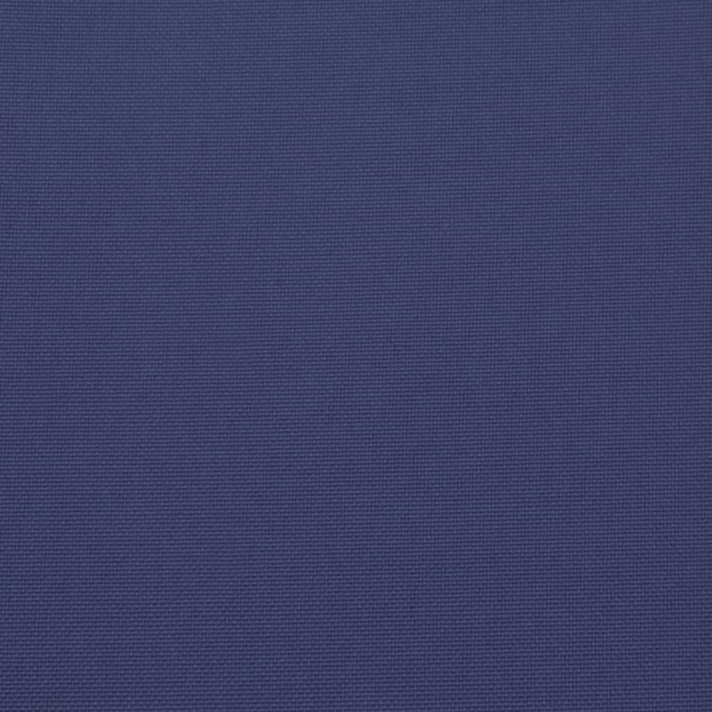 vidaXL Sun Lounger Cushion Navy Blue Oxford Fabric