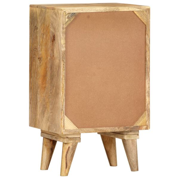 vidaXL Bedside Cabinet 36x30x60 cm Solid Mango Wood