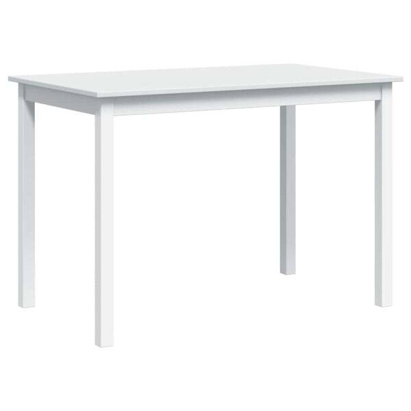 vidaXL 5 Piece Dining Set White