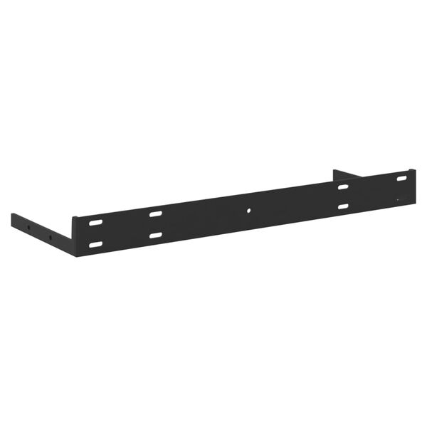 vidaXL Floating Wall Shelves 2 pcs Concrete Grey 50x23x3.8 cm MDF