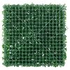 vidaXL Artificial Shrub Leaf Fence&nbsp;24 pcs Green 50x50 cm