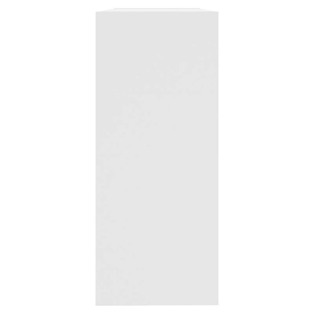 vidaXL Book Cabinet/Room Divider White 100x30x72 cm
